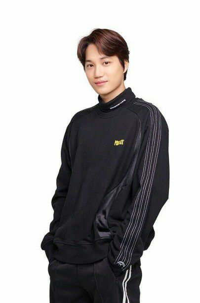 Recent activity shot of Kai (EXO)