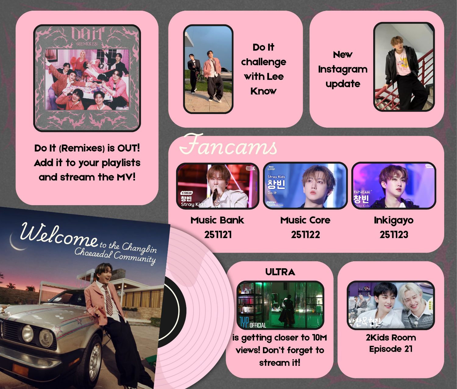 Behind-the-scenes cut of Changbin (Stray Kids)