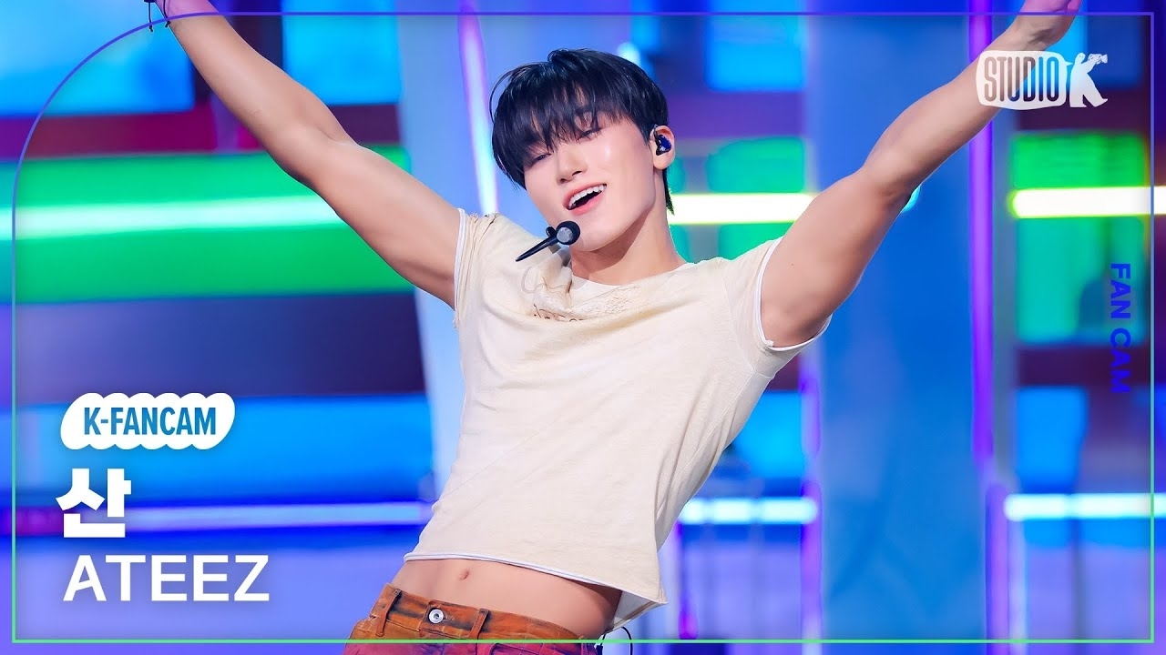 Behind-the-scenes cut of San (ATEEZ)