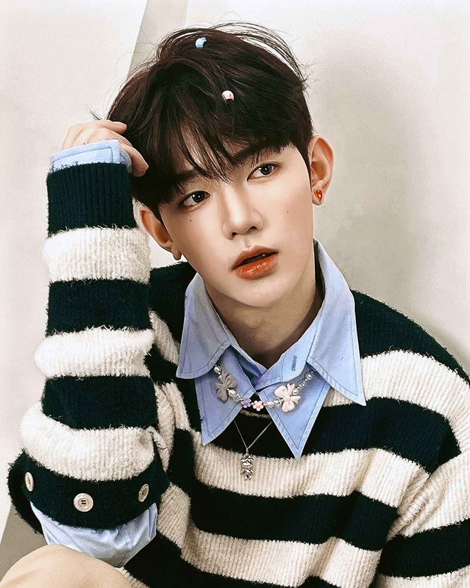 A moment captured by Zhang Hao (ZEROBASEONE)'s fan