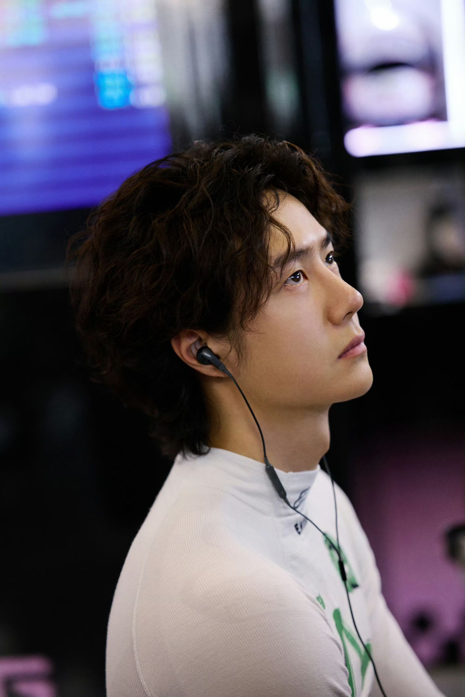 Recent activity shot of Wang Yibo