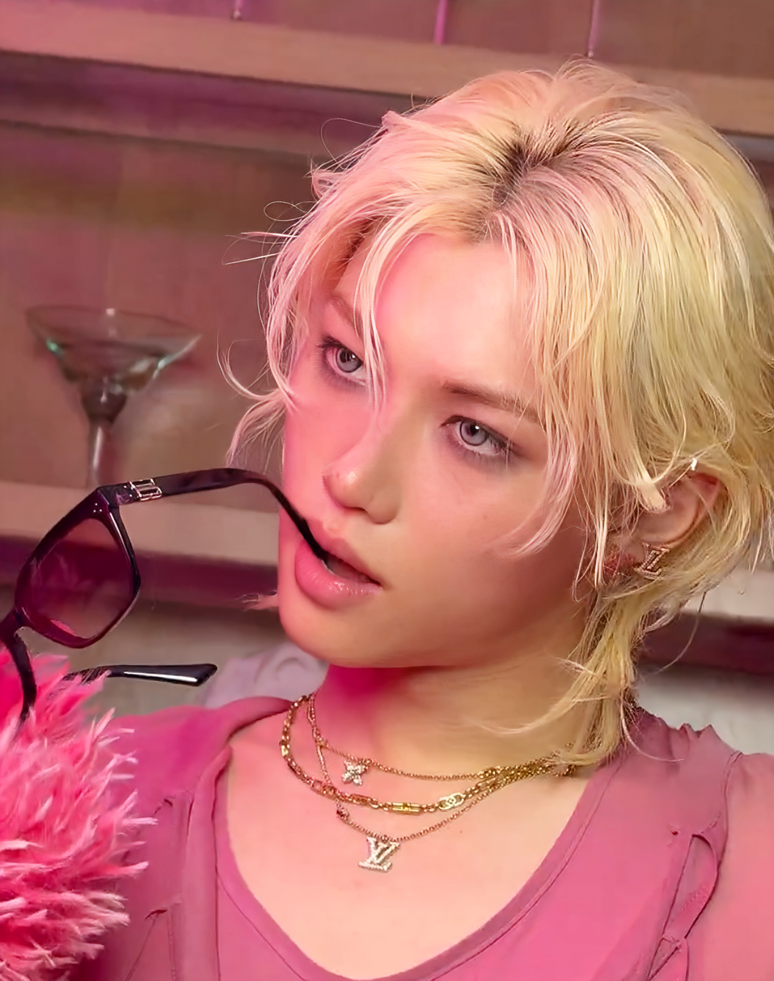 Recent activity shot of Felix (Stray Kids)