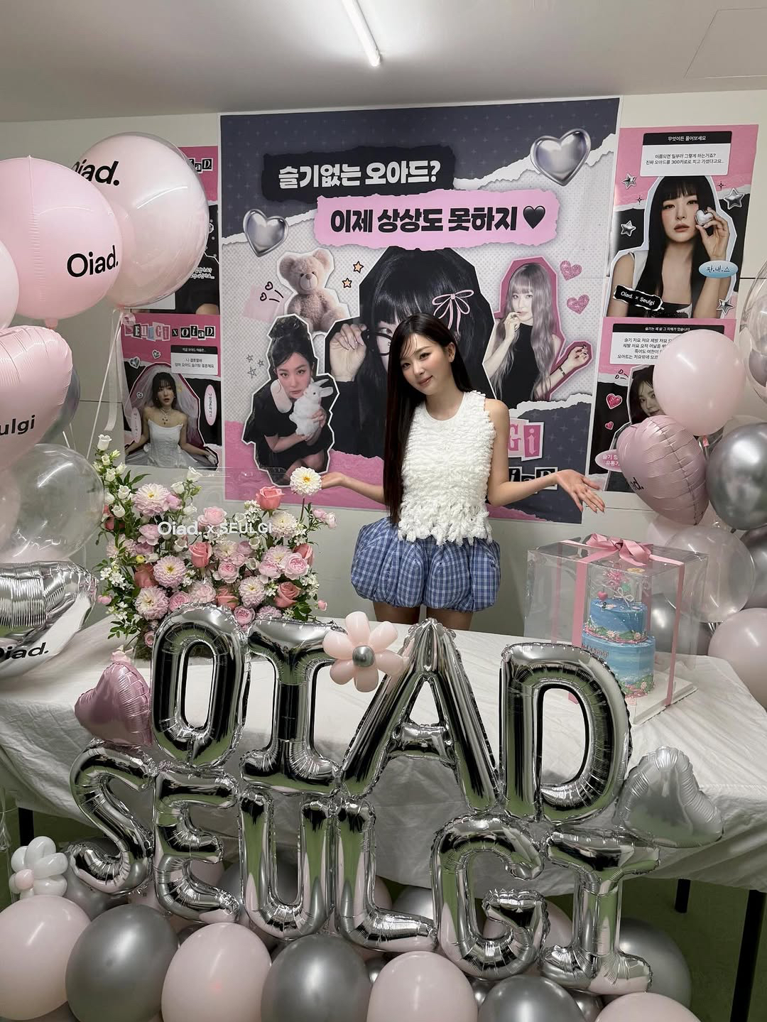 레드벨벳의 비하인드 컷