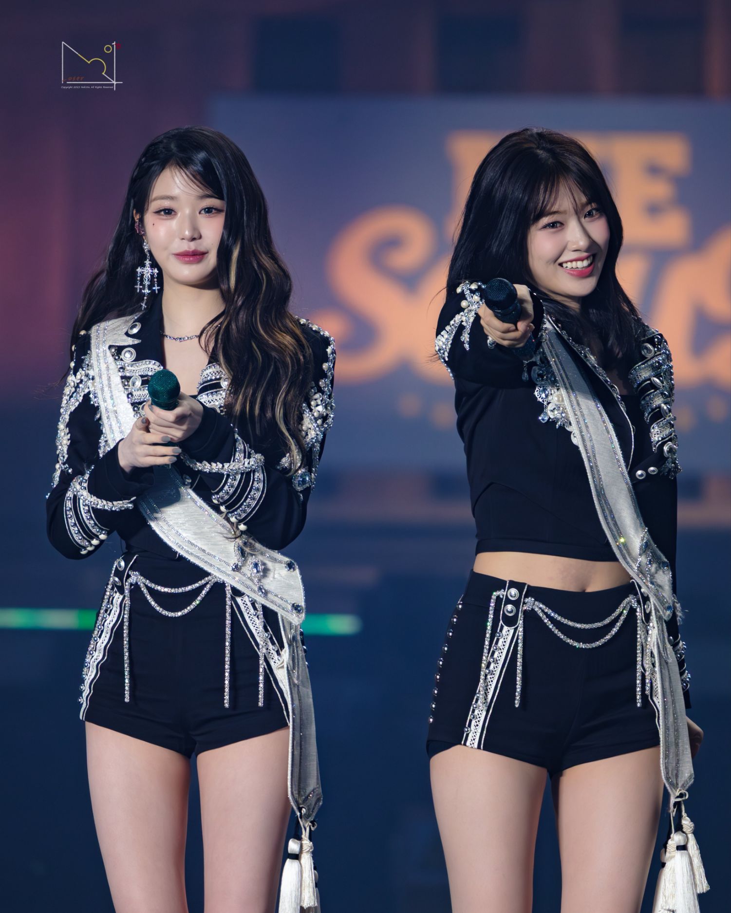 A moment captured by An Yujin (IVE)'s fan