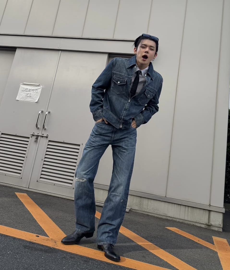 A moment captured by Yeonjun (TOMORROW X TOGETHER)'s fan