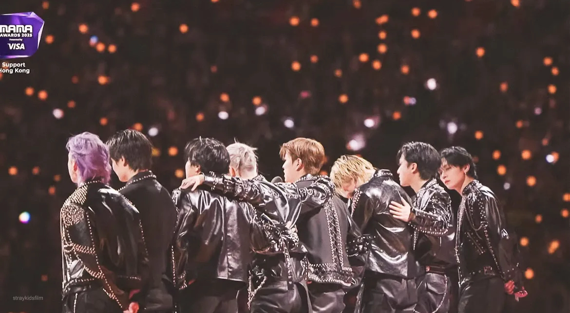 Recent activity shot of Hyunjin (Stray Kids)