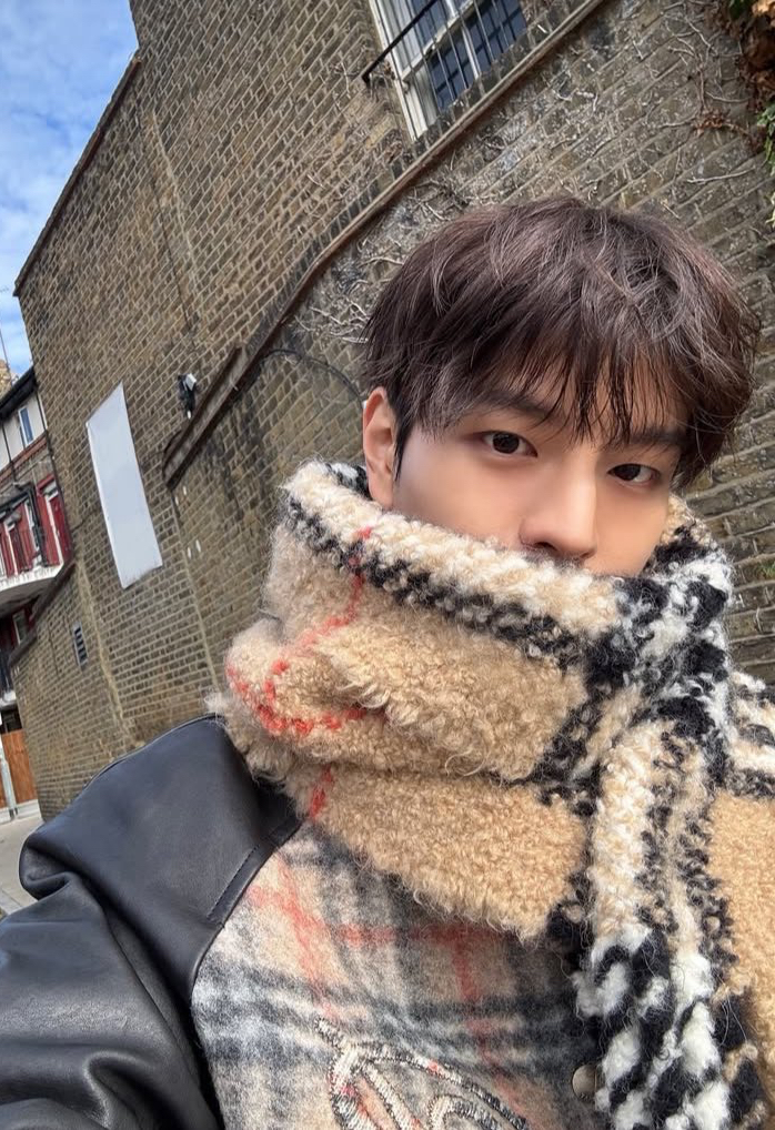 A moment captured by Seungmin (Stray Kids)'s fan