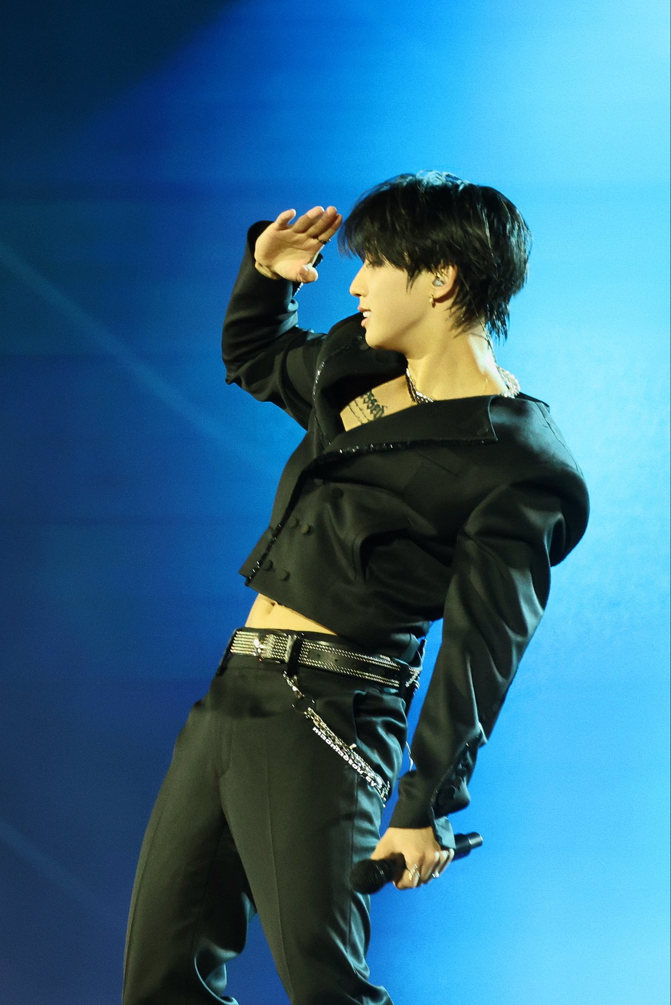 A moment captured by HAN (Stray Kids)'s fan