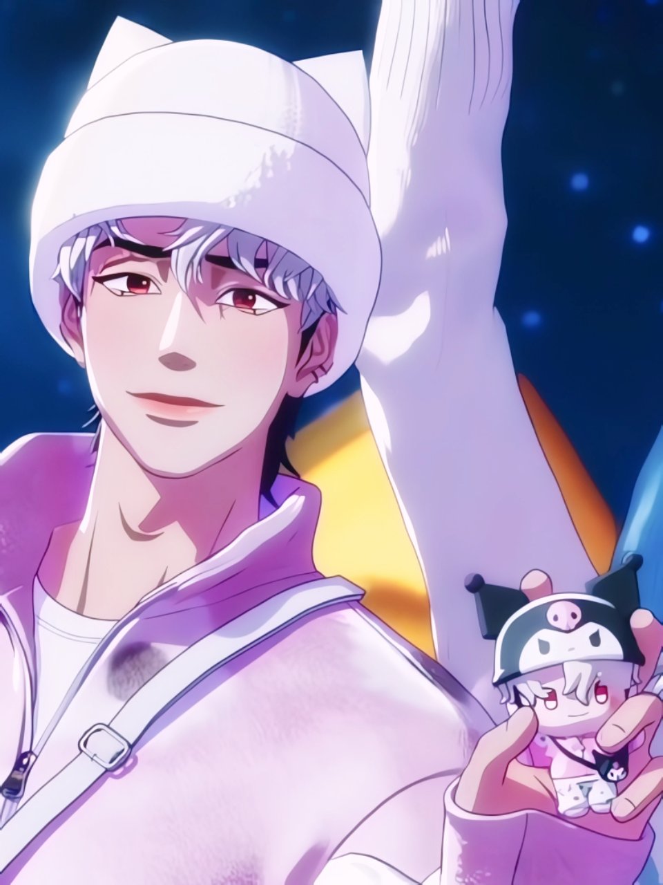 A moment captured by Eunho (PLAVE)'s fan