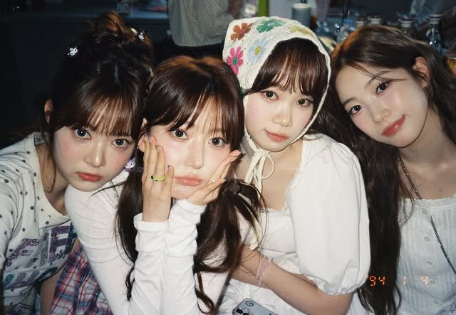 Behind-the-scenes cut of Kim Chaewon (LE SSERAFIM)