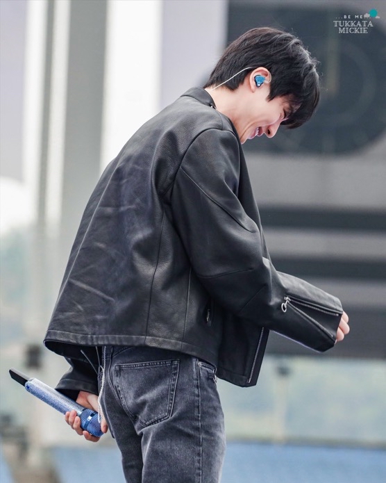 A moment captured by Jin (BTS)'s fan