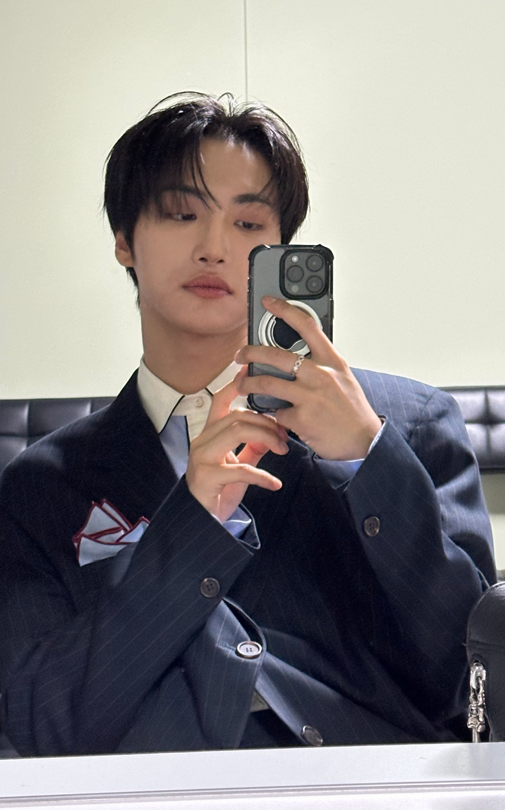 Recent activity shot of Seonghwa (ATEEZ)