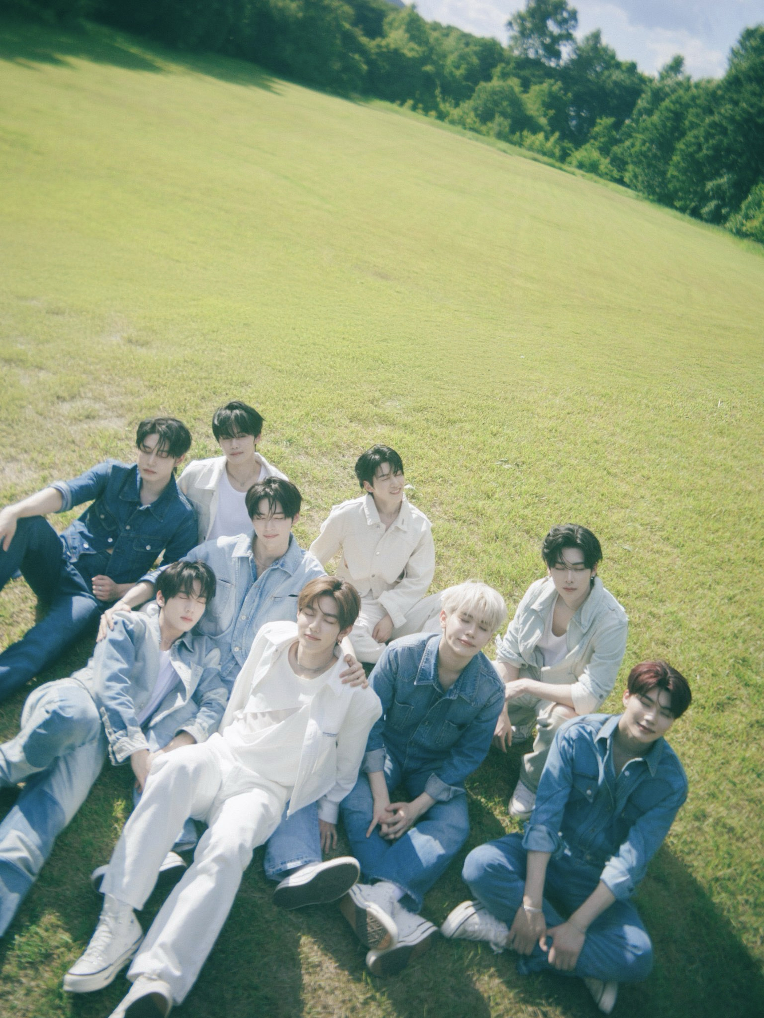 Recent activity shot of ZEROBASEONE