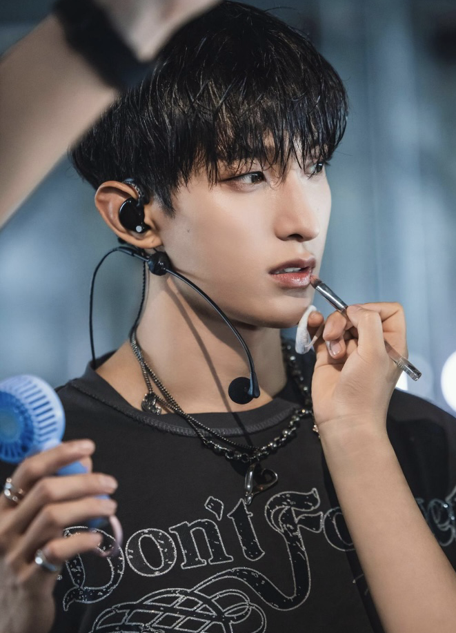A moment captured by DK (SEVENTEEN)'s fan