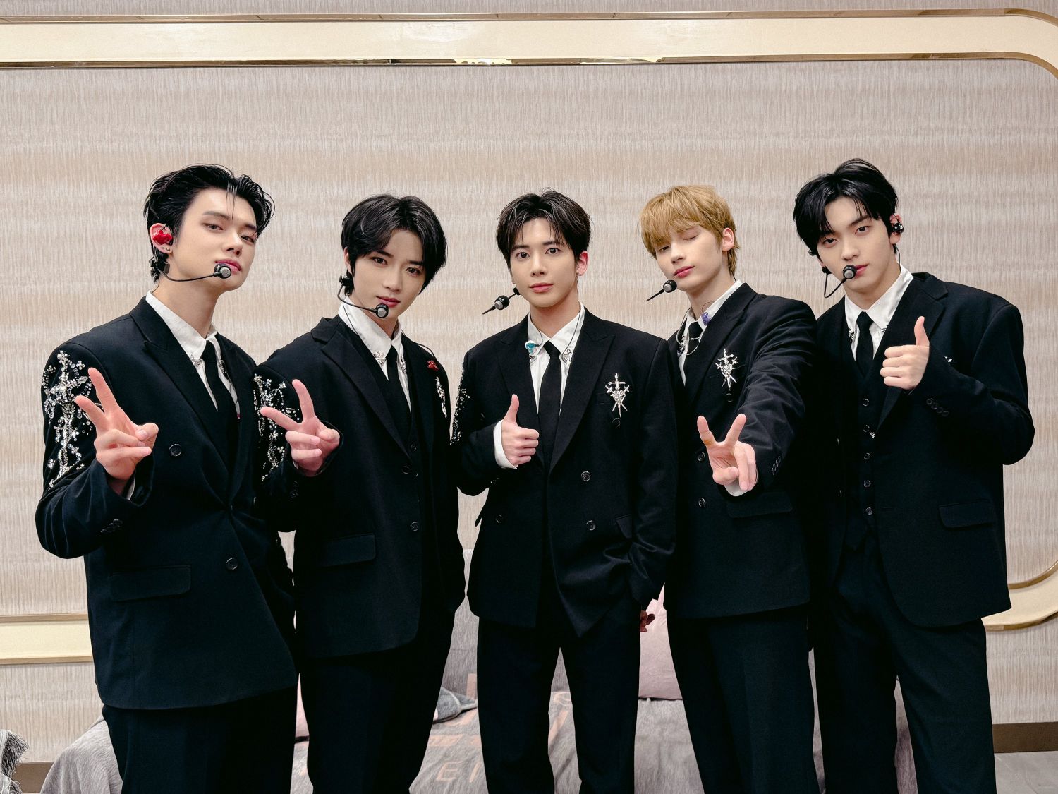 Recent activity shot of TOMORROW X TOGETHER