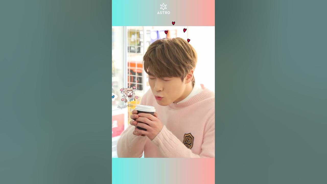 Recent activity shot of Moonbin (ASTRO)