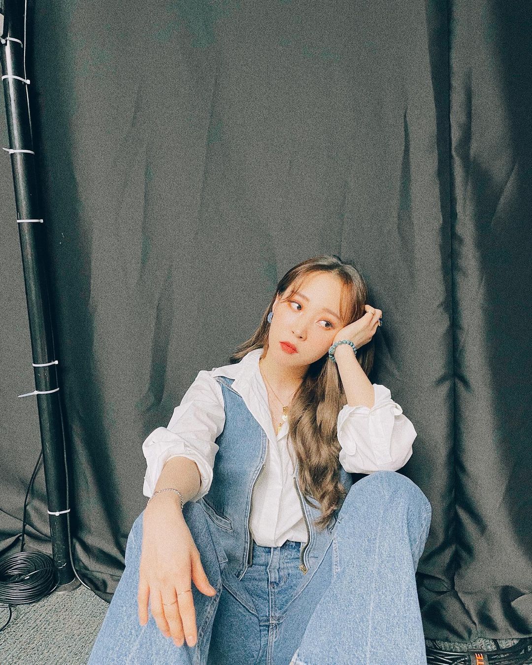 A moment captured by Moonbyul (MAMAMOO)'s fan