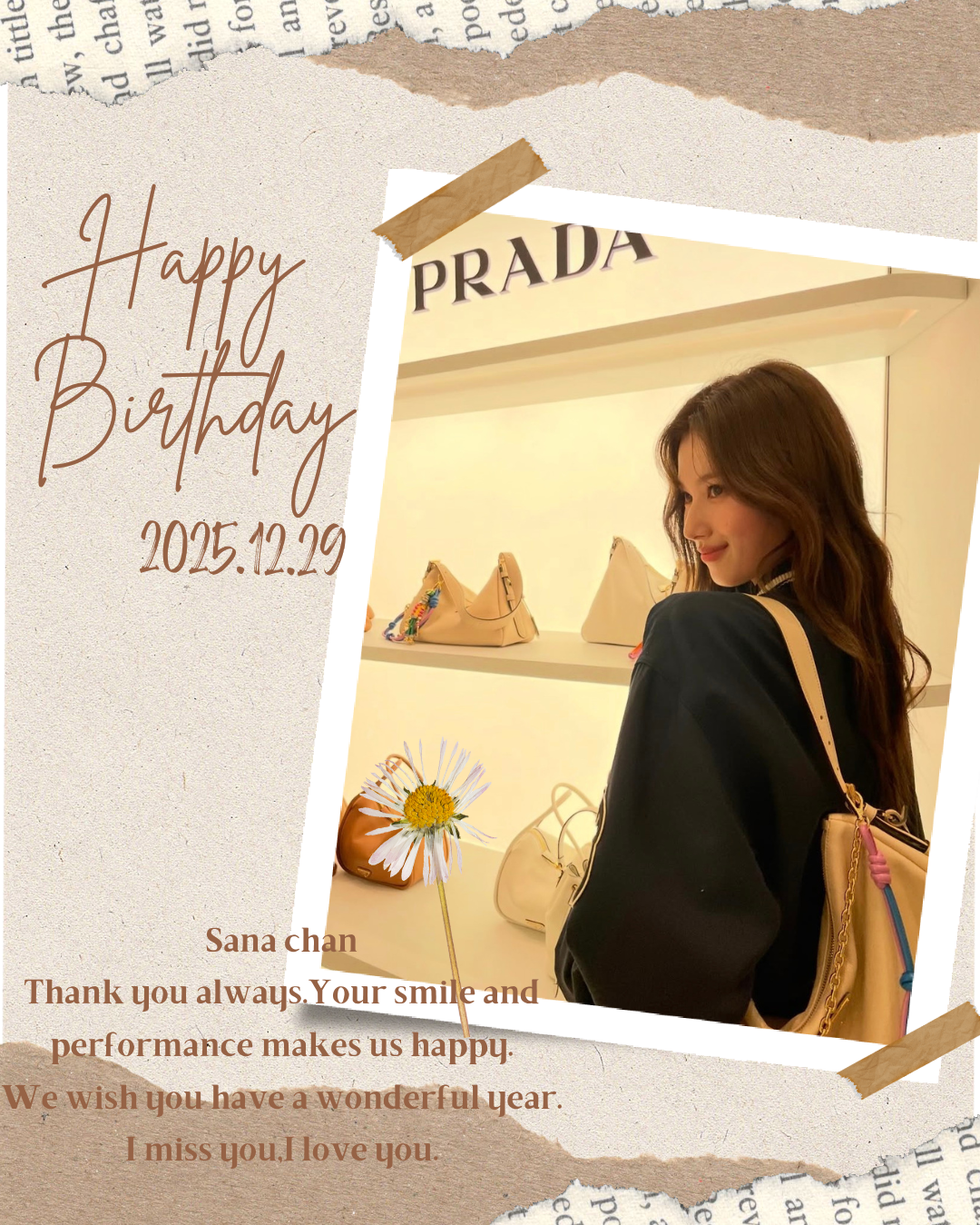 Behind-the-scenes cut of Sana (TWICE)