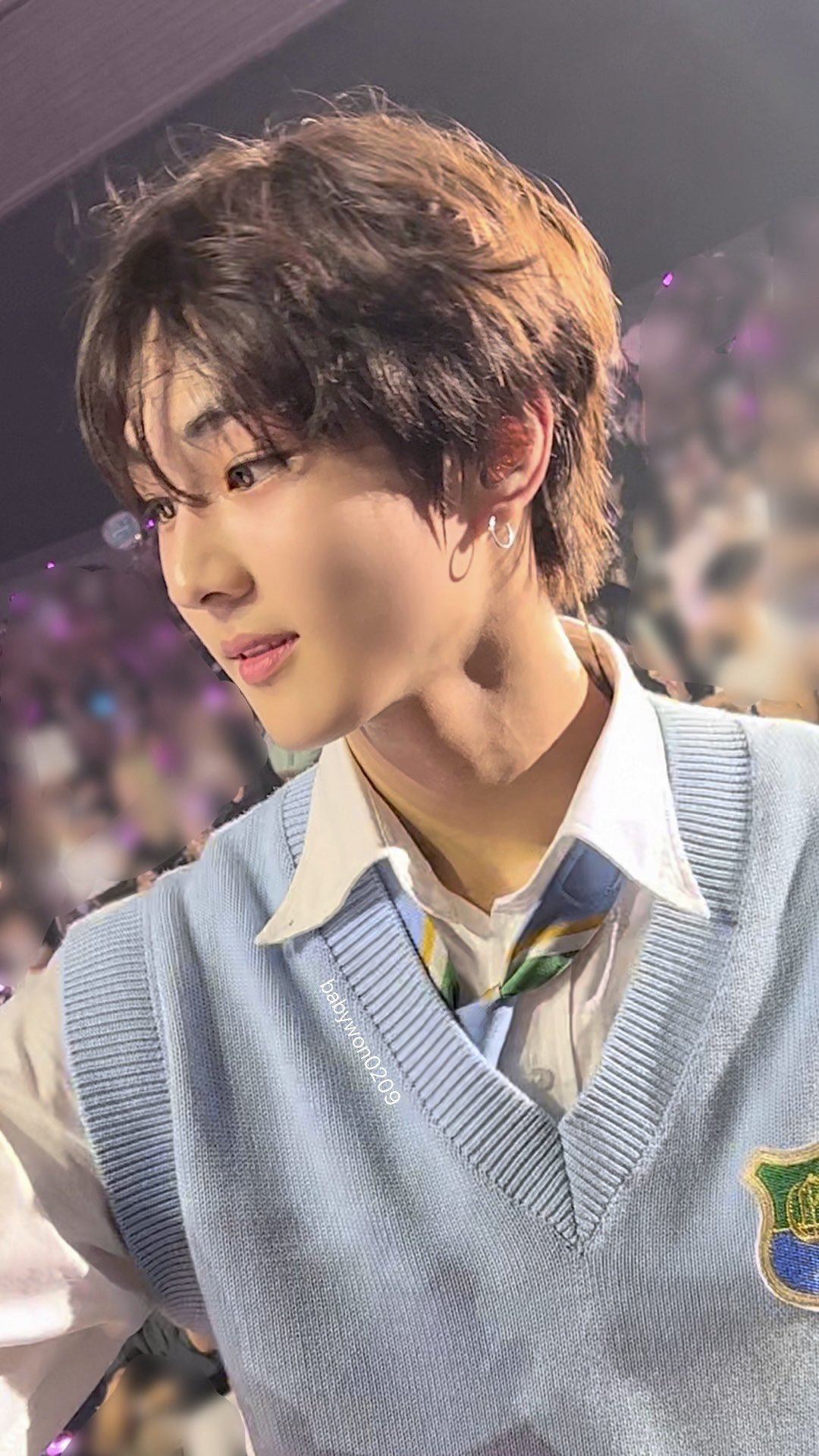 A heartfelt wallpaper shared by Jungwon (ENHYPEN)'s fans