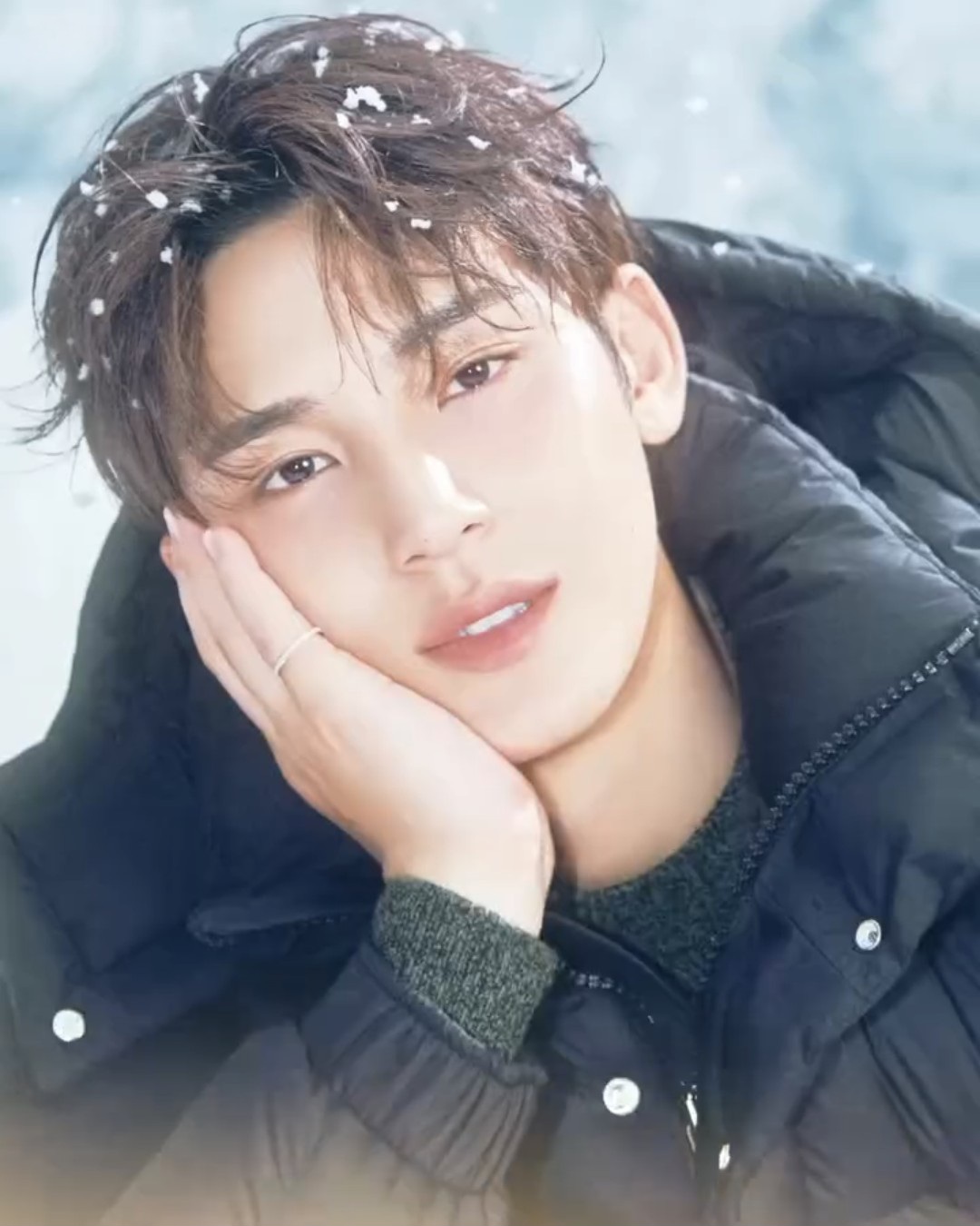 A moment captured by Mingyu (SEVENTEEN)'s fan
