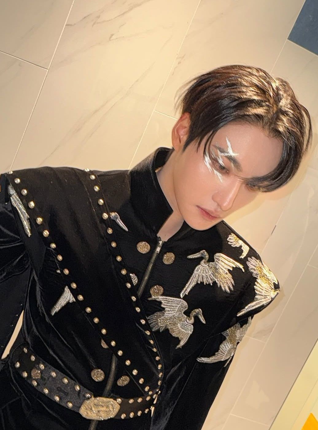 Recent activity shot of Seonghwa (ATEEZ)