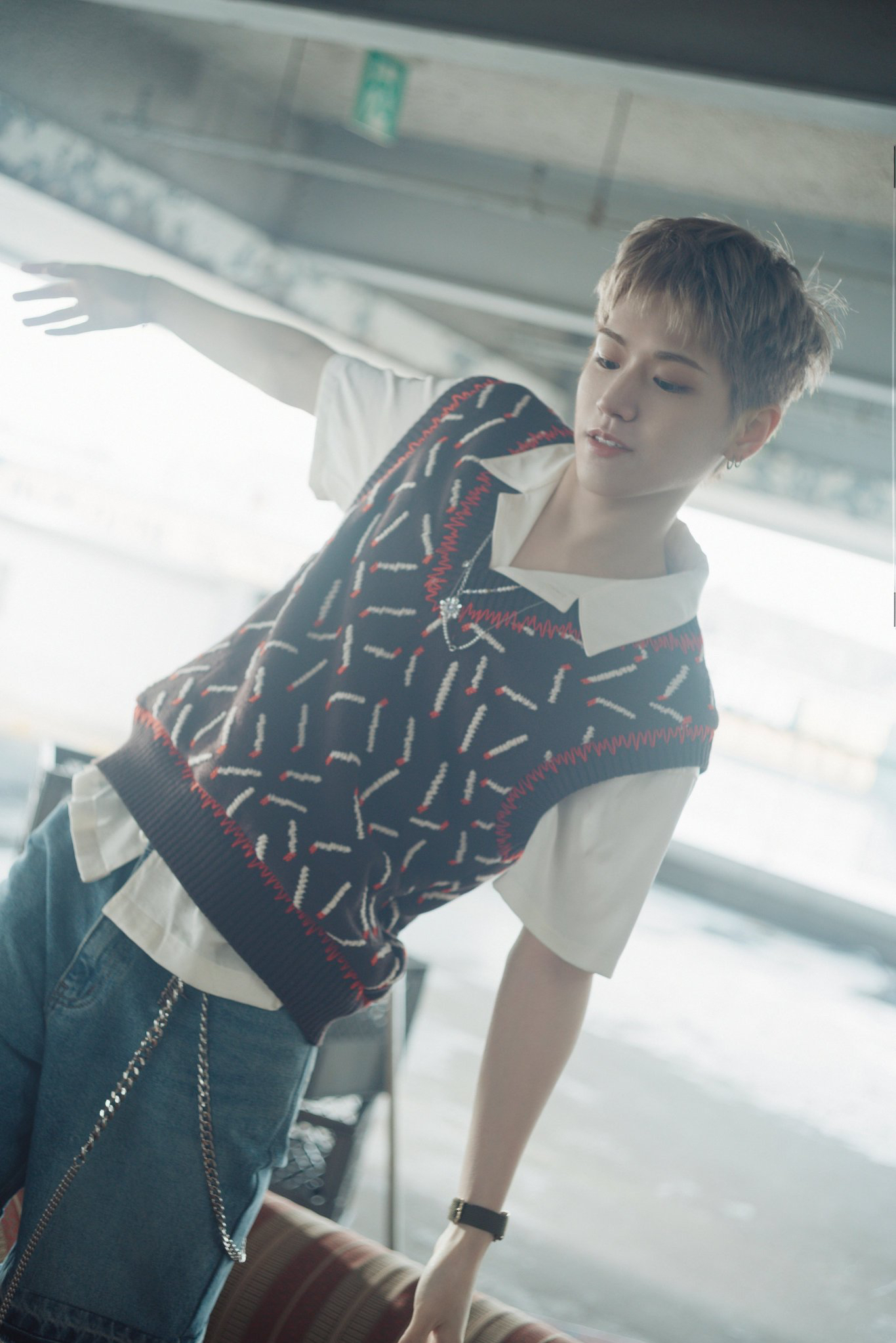 Recent activity shot of Riwoo (BOYNEXTDOOR)