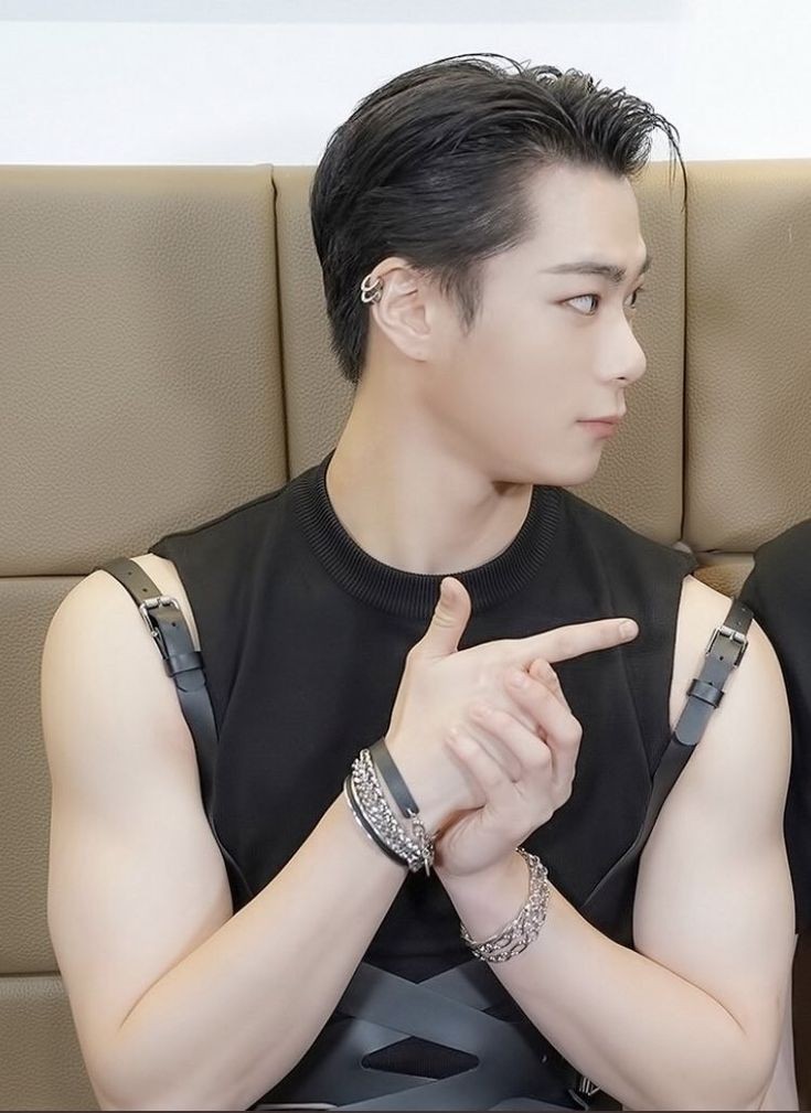 Recent activity shot of Moonbin (ASTRO)