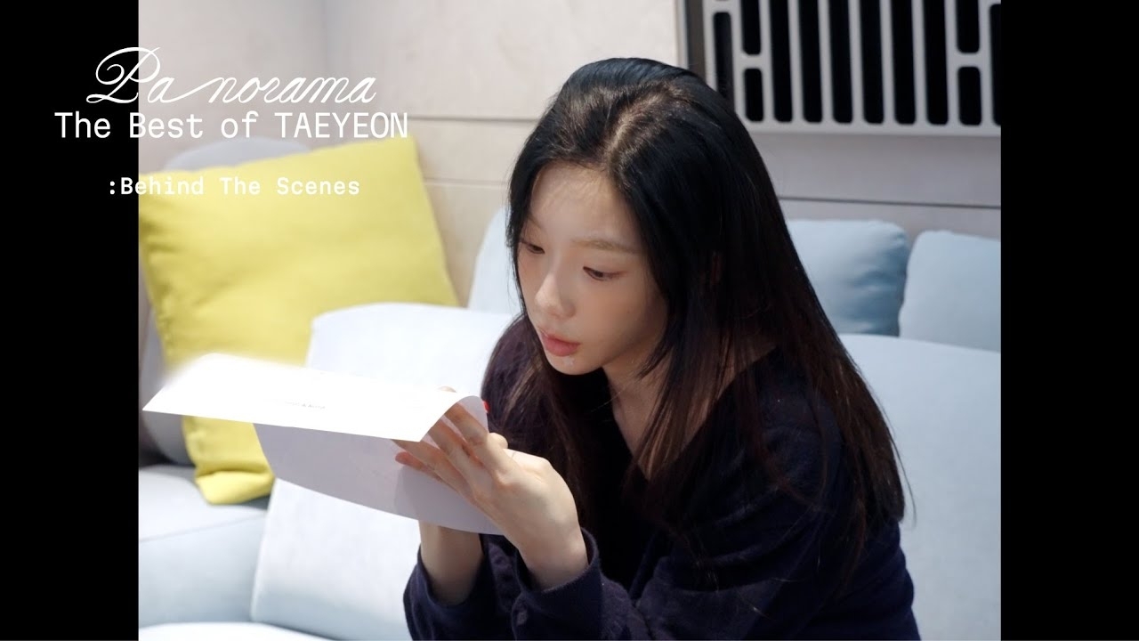 テヨン (少女時代)の舞台裏ショット