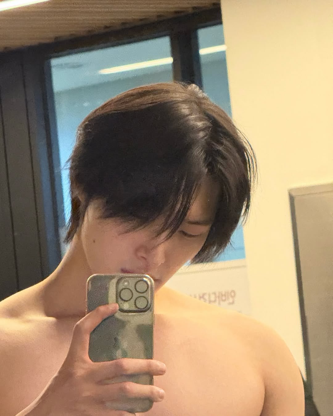 A moment captured by ATEEZ's fan