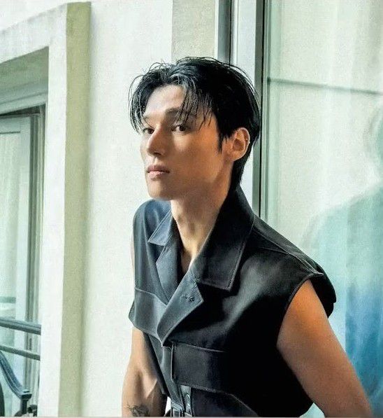 Recent activity shot of Wooyoung (ATEEZ)