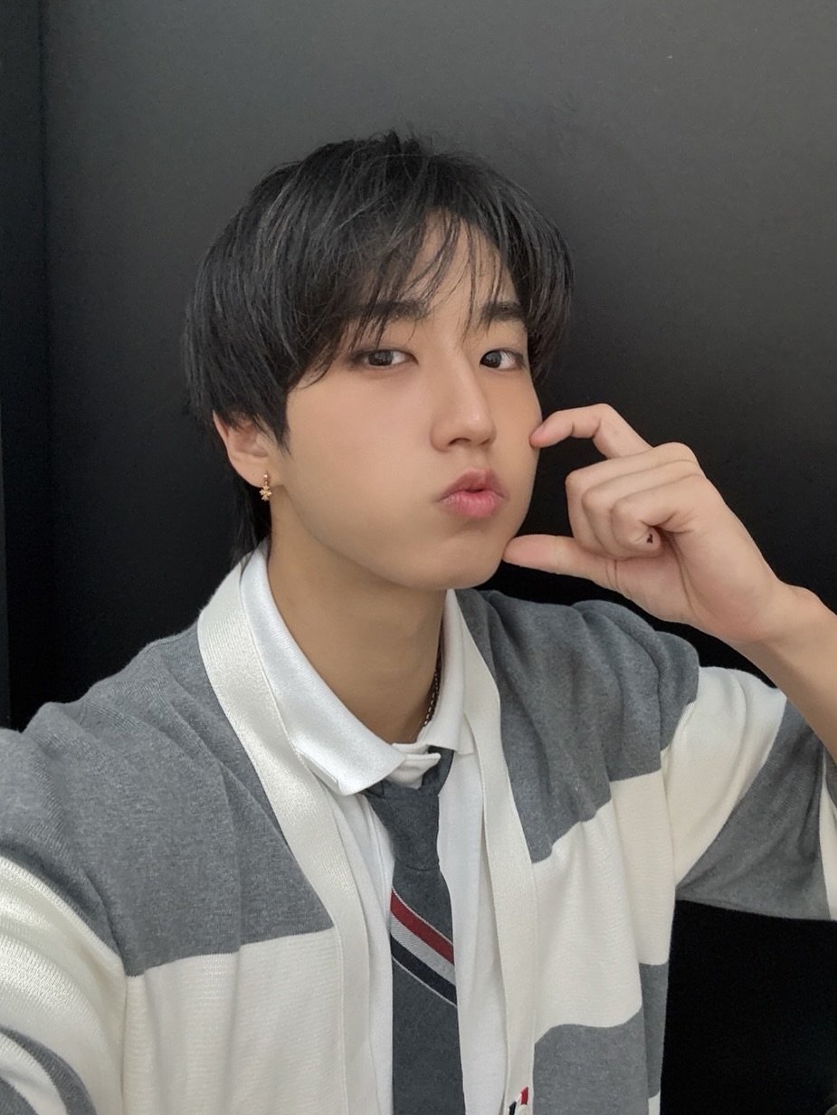 Recent activity shot of HAN (Stray Kids)