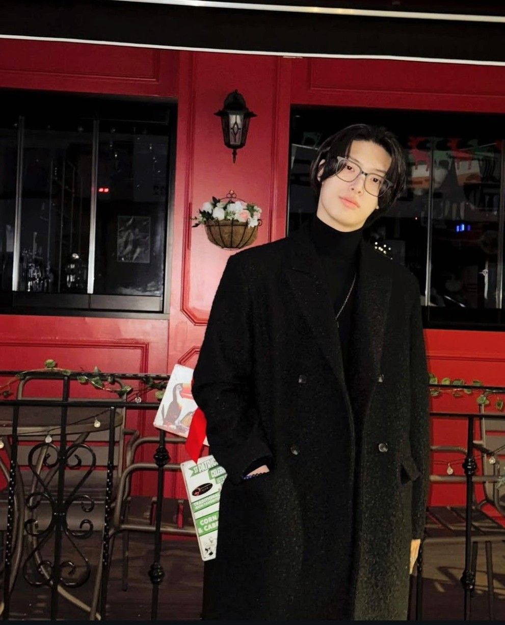 A moment captured by Mingi (ATEEZ)'s fan