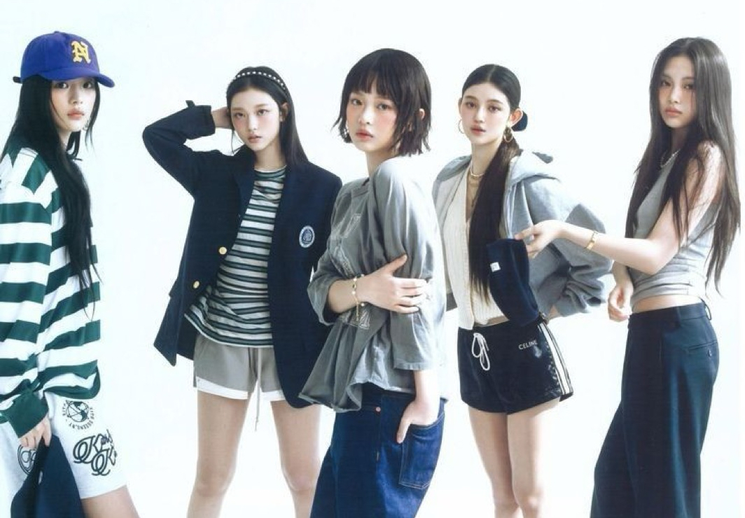 Behind-the-scenes cut of NewJeans