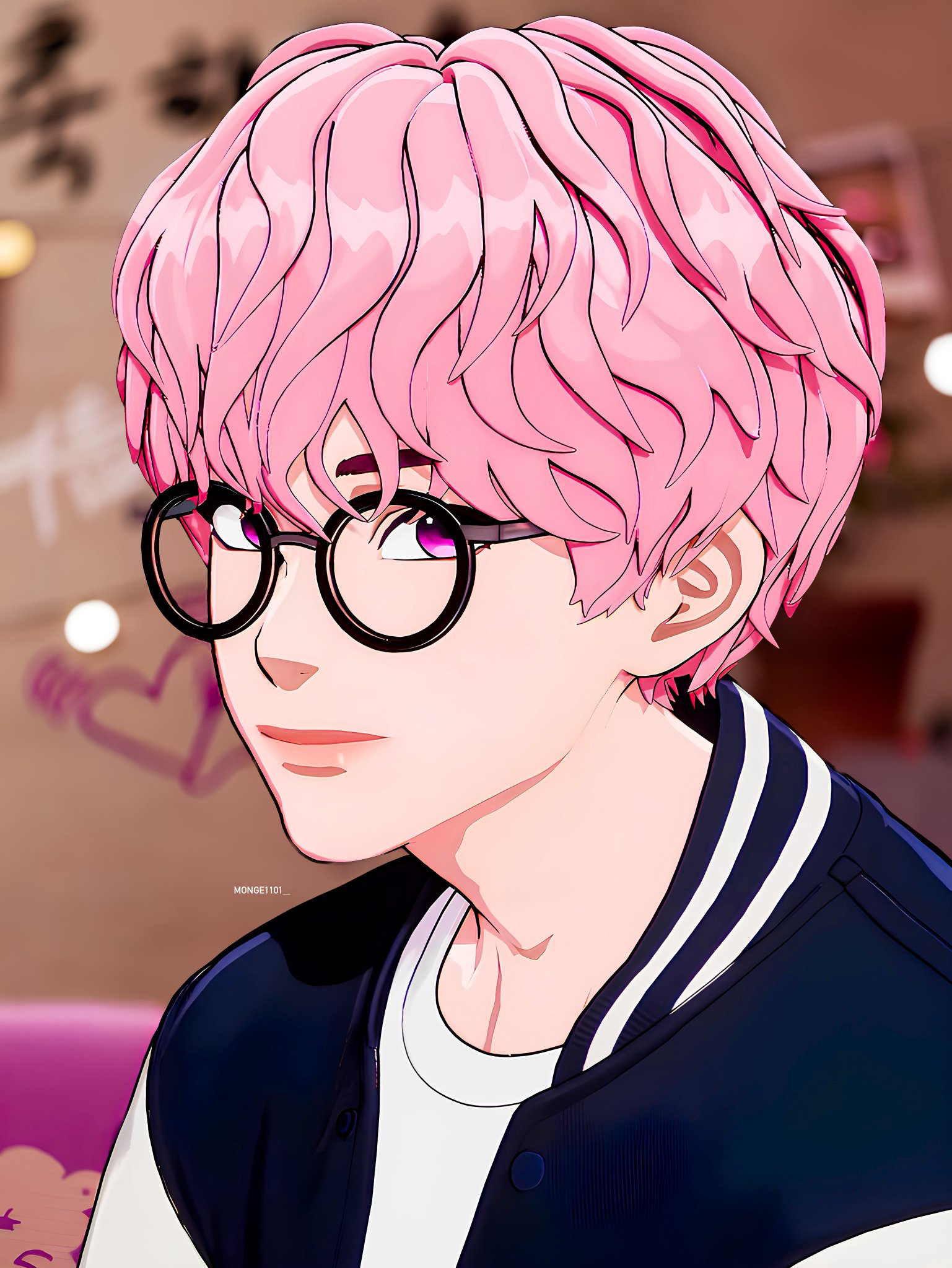 Recent activity shot of Bamby (PLAVE)