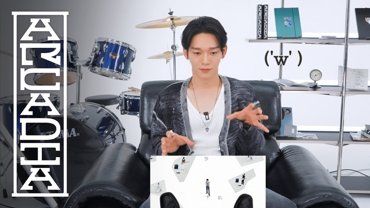 チェン (EXO)の舞台裏ショット