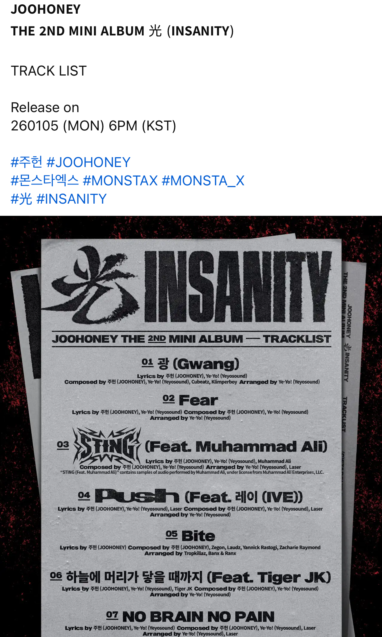 Behind-the-scenes cut of Joohoney (MONSTA X)