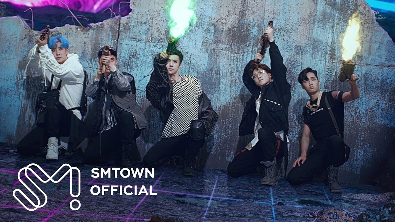 Behind-the-scenes cut of EXO
