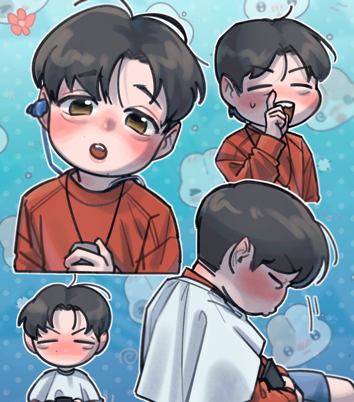 A moment captured by Lee Changsub (BTOB)'s fan