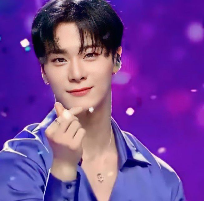 Recent activity shot of Moonbin (ASTRO)