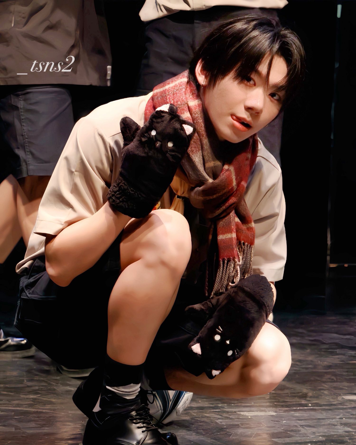 Behind-the-scenes cut of Park Han (AHOF)