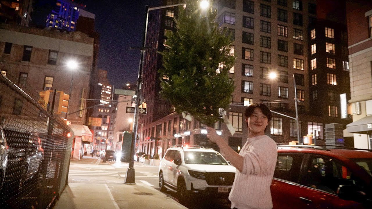 A moment captured by WOODZ's fan
