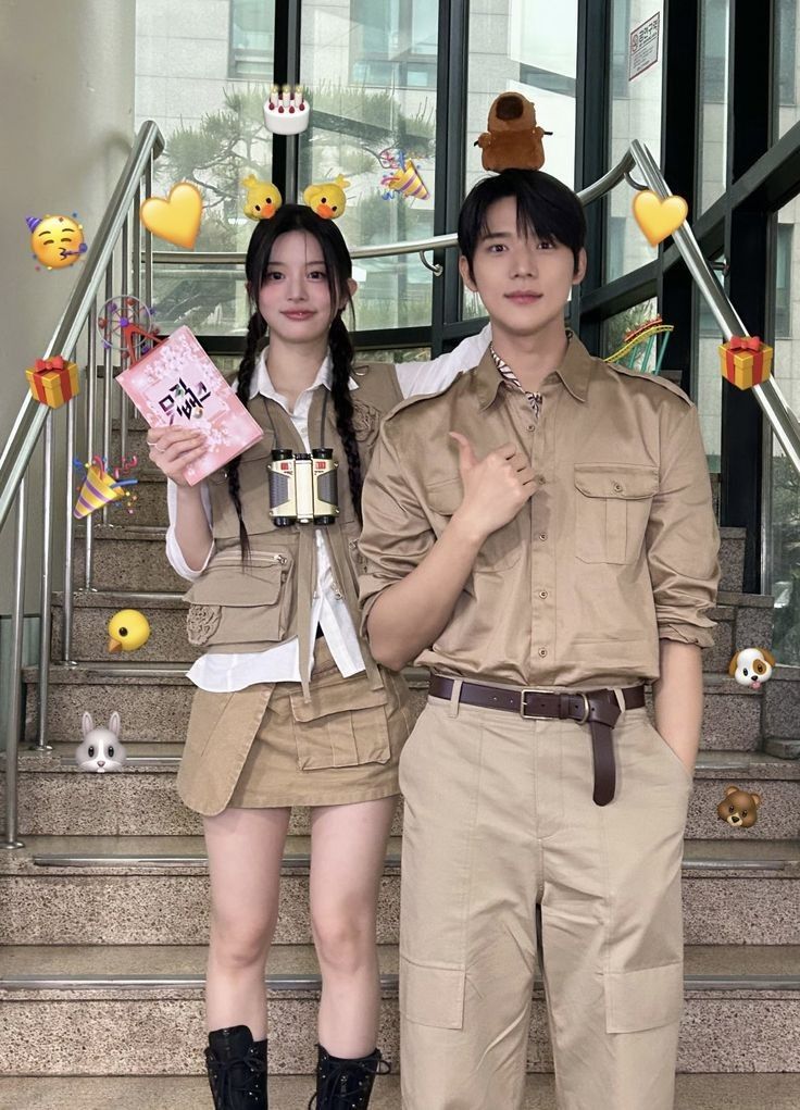 Behind-the-scenes cut of Minju (ILLIT)