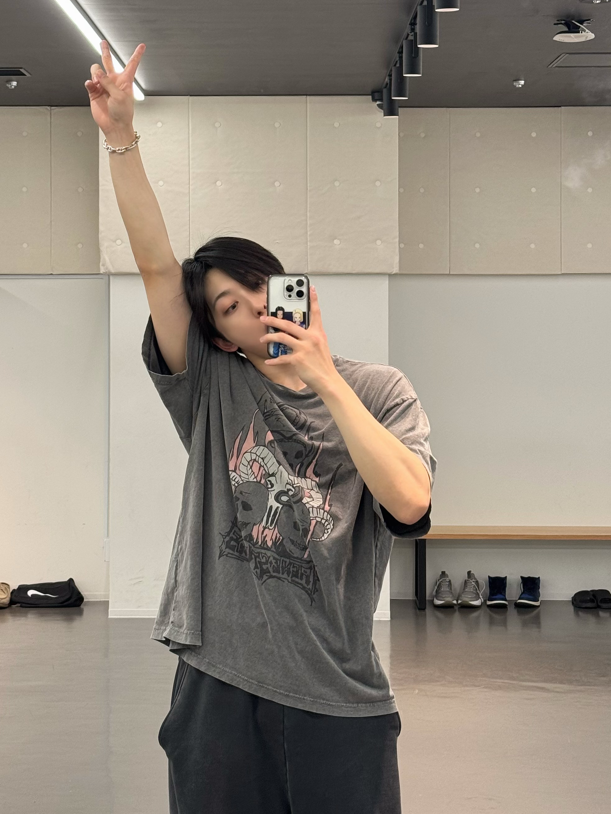 Momen yang diabadikan oleh penggemar Fuma (&TEAM)