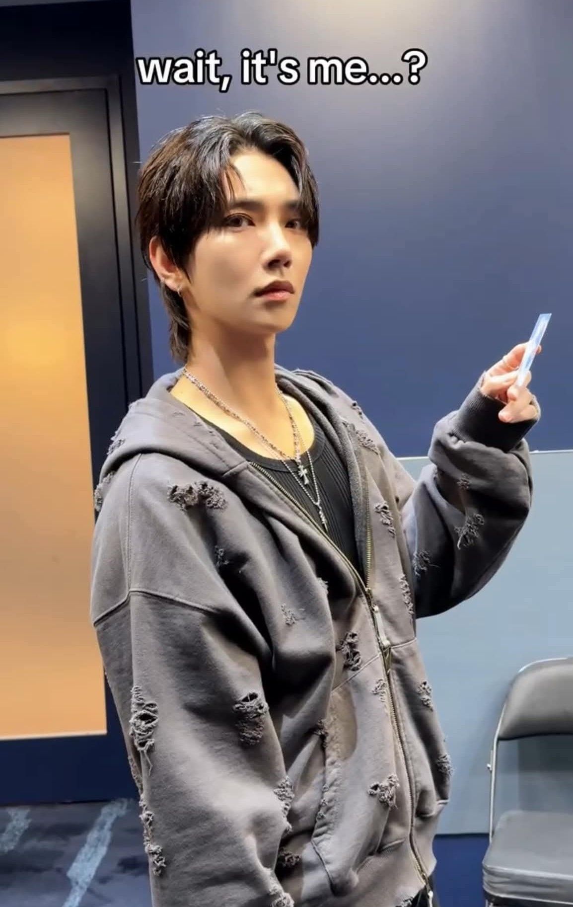 A moment captured by Joshua (SEVENTEEN)'s fan