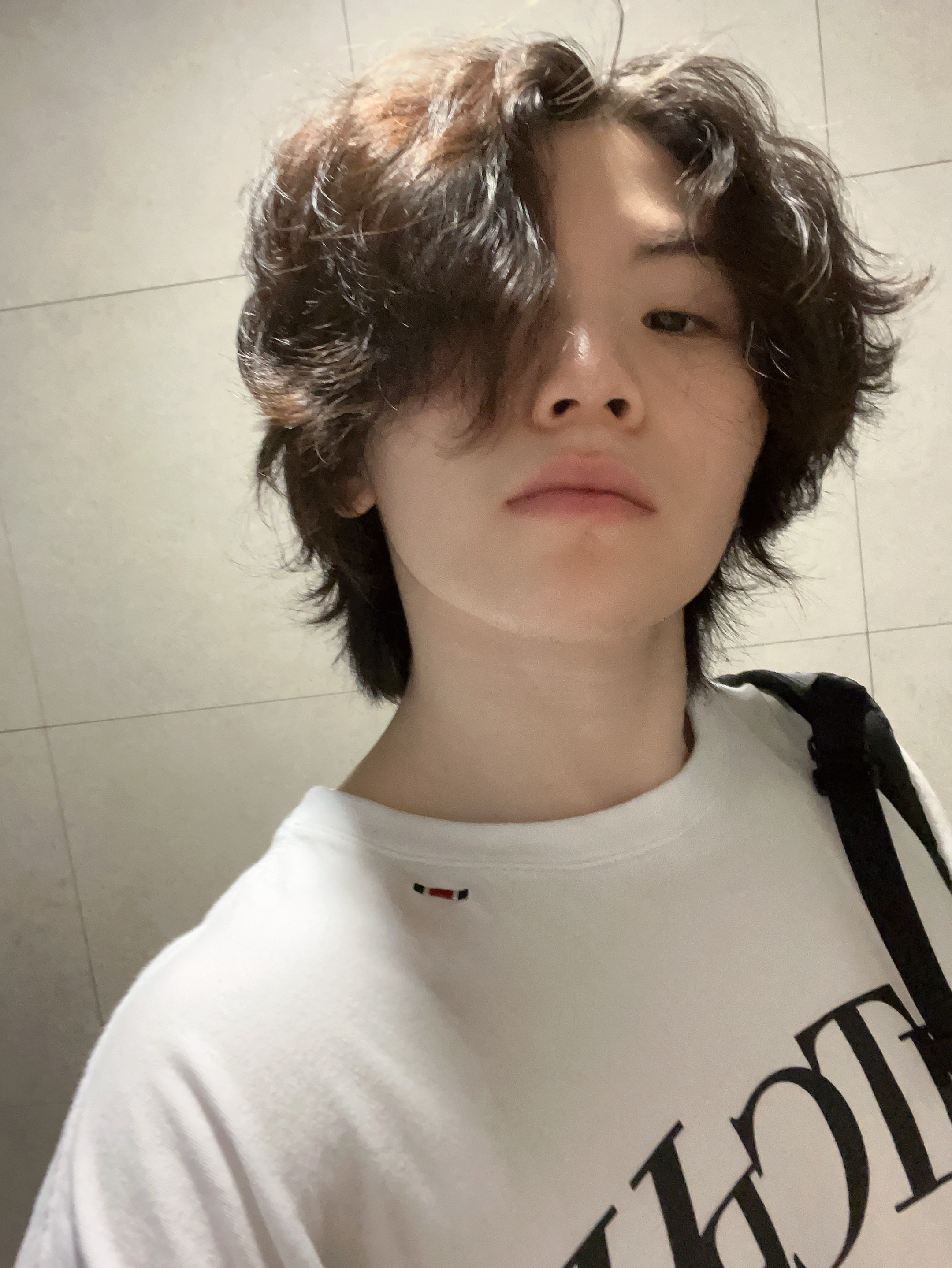 Recent activity shot of Woozi (SEVENTEEN)