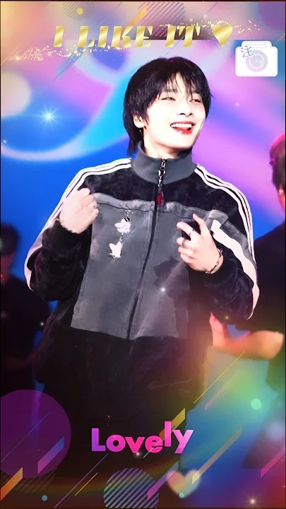 A moment captured by I.N (Stray Kids)'s fan