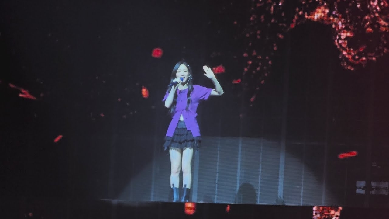 A moment captured by Taeyeon (Girls' Generation)'s fan