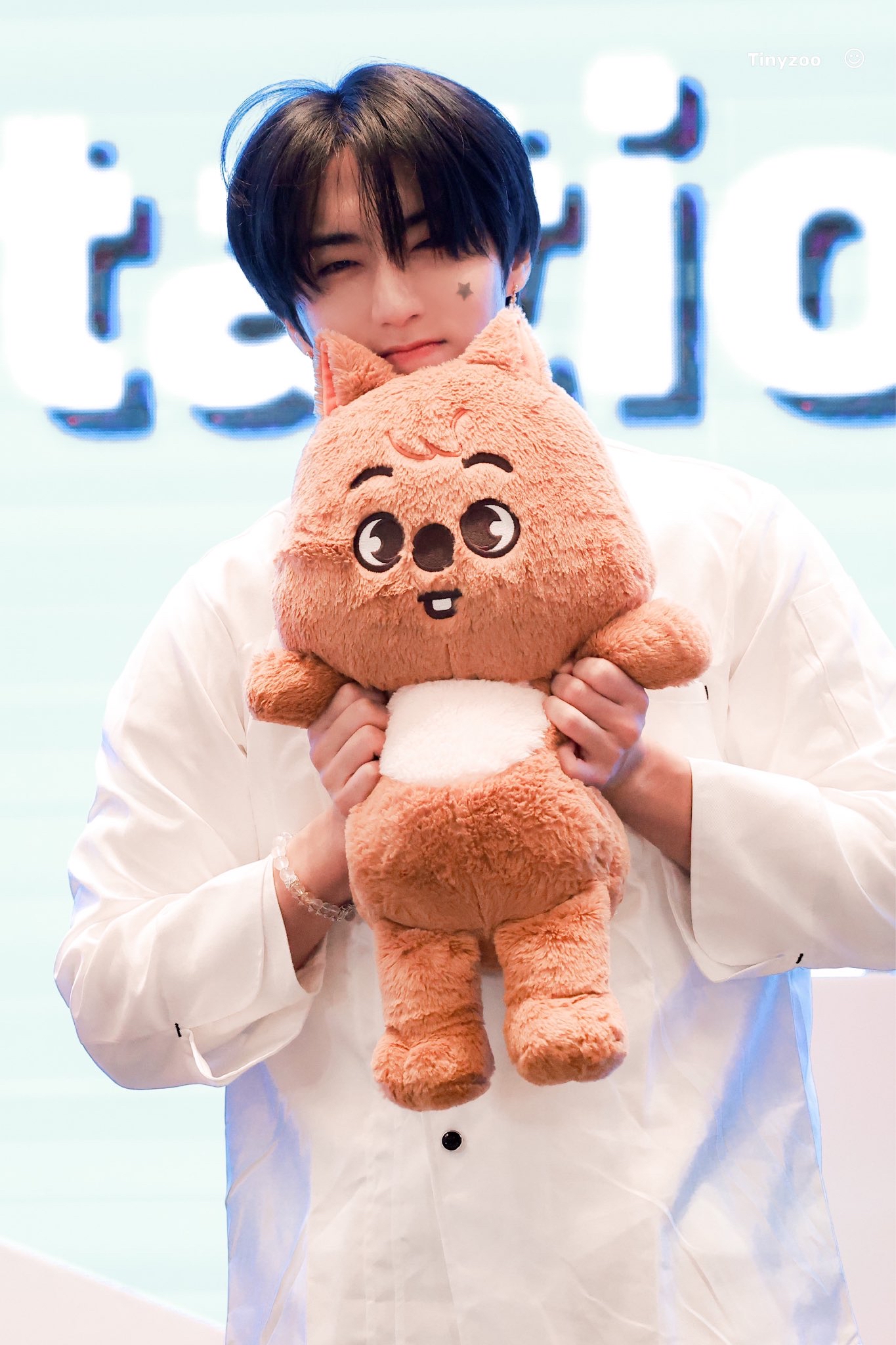 A moment captured by HAN (Stray Kids)'s fan