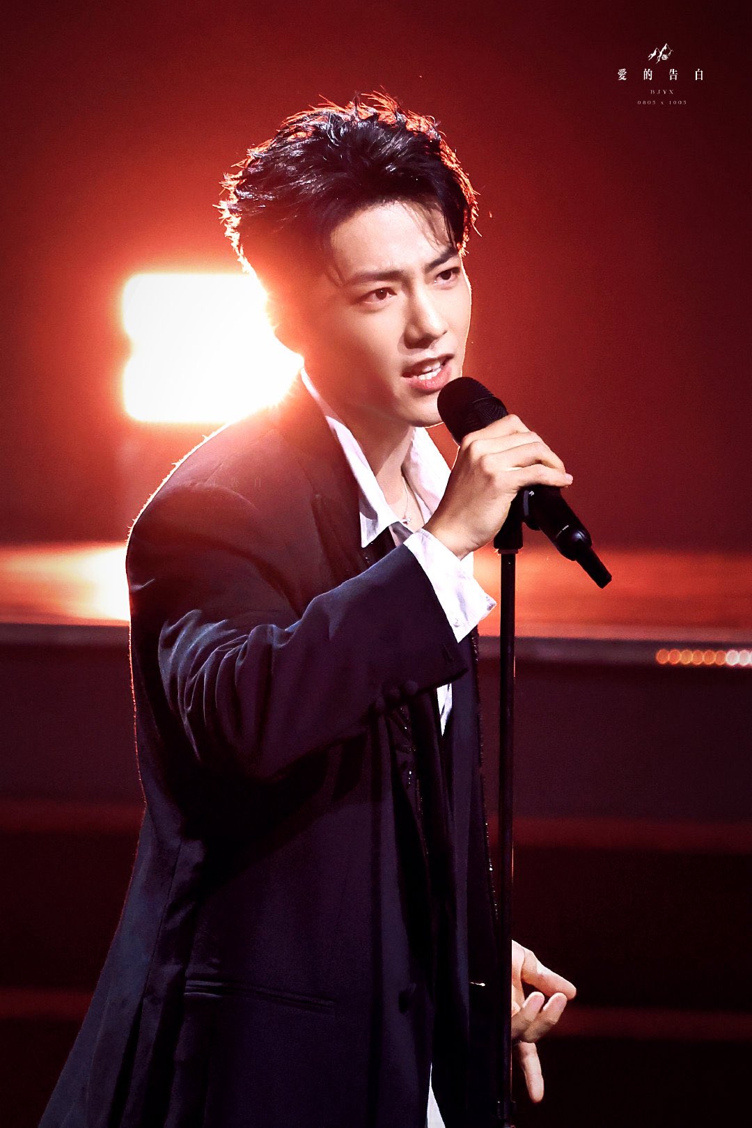 Latest photo of Xiao Zhan