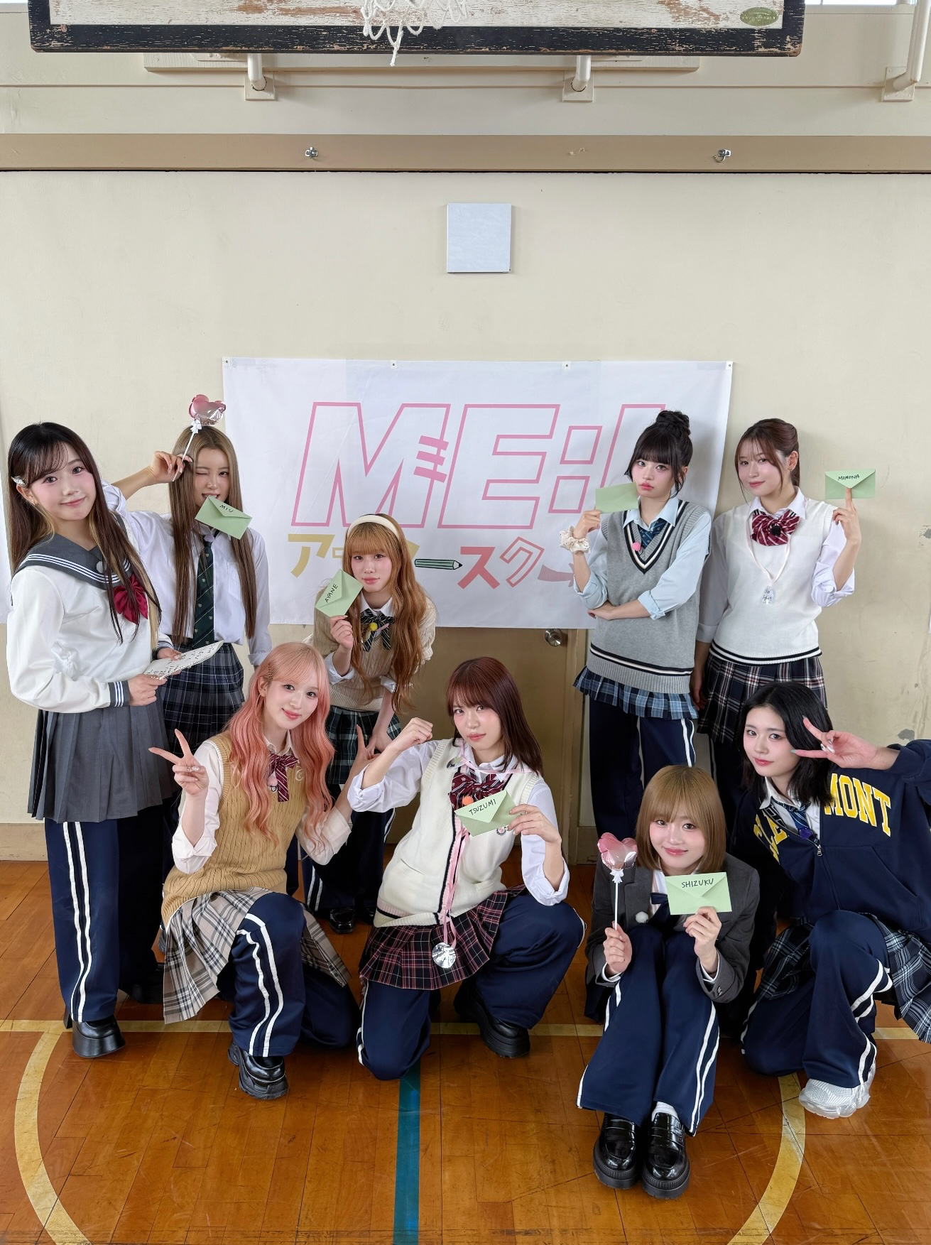 Behind-the-scenes cut of ME:I